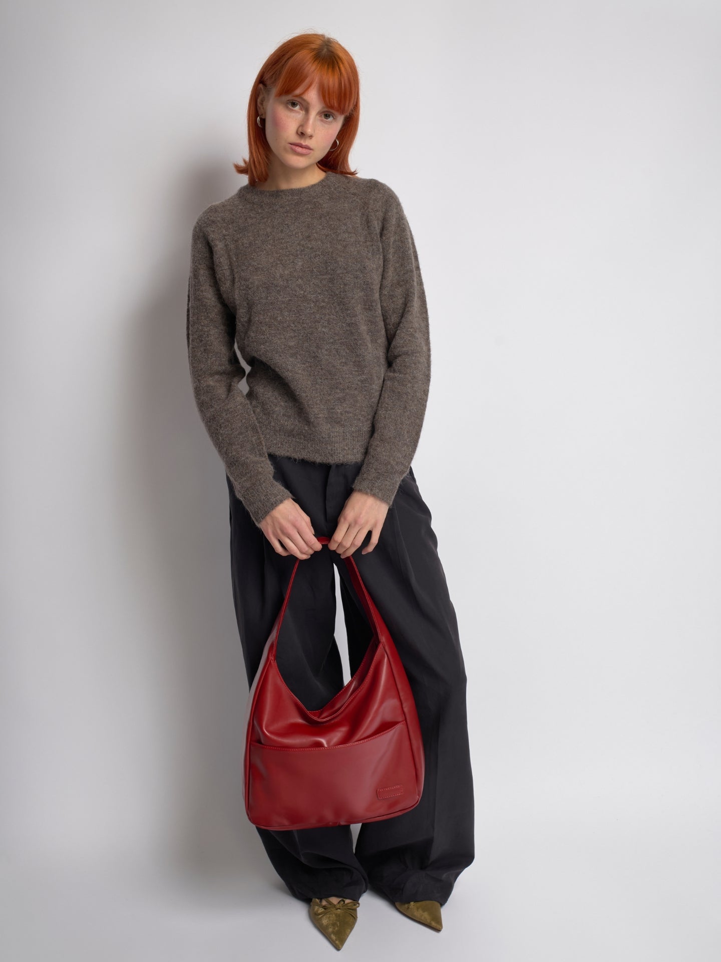 Elegante Tragetasche aus veganem Leder | MAYANA