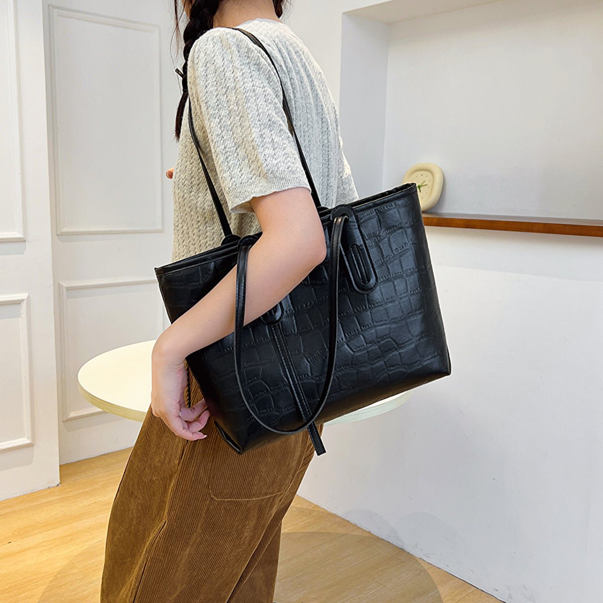 Sac Cabas en Kunstleder PU | TOTECLASSY™
