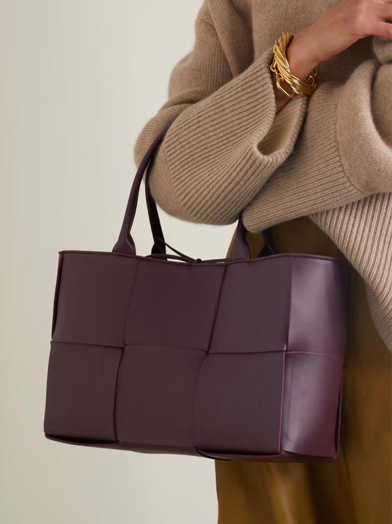 Geflochtener Ledershopper | BAGALYIA