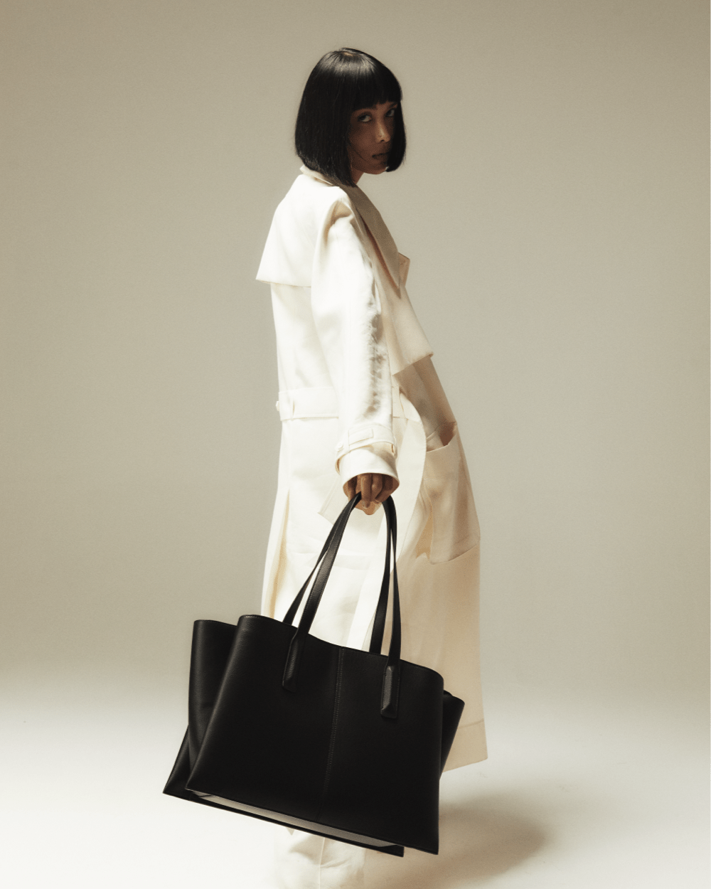 Sac Cabas Fourre - Tout | CAROLINE - MYLES Boutique