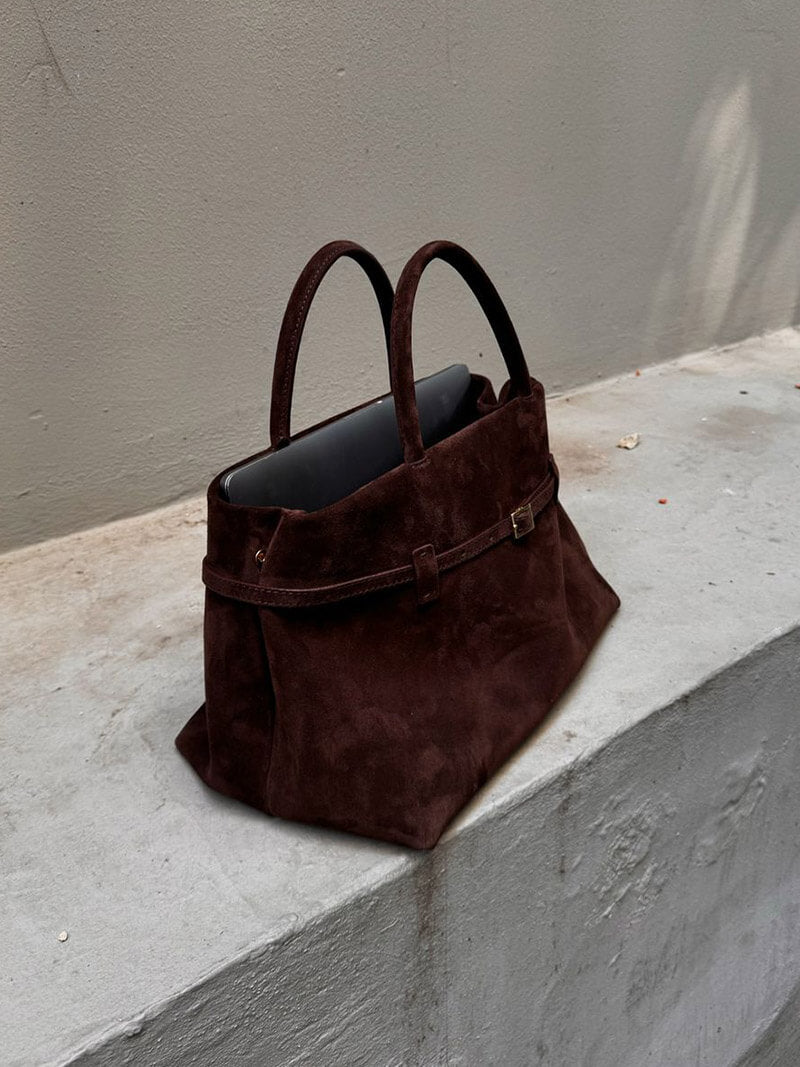 Vielseitige Wildledertasche | PURPOSEA™