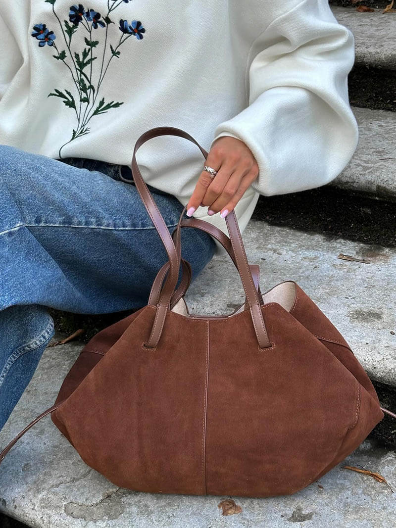 Wildleder-Umhängetasche | MOLLYBAG™