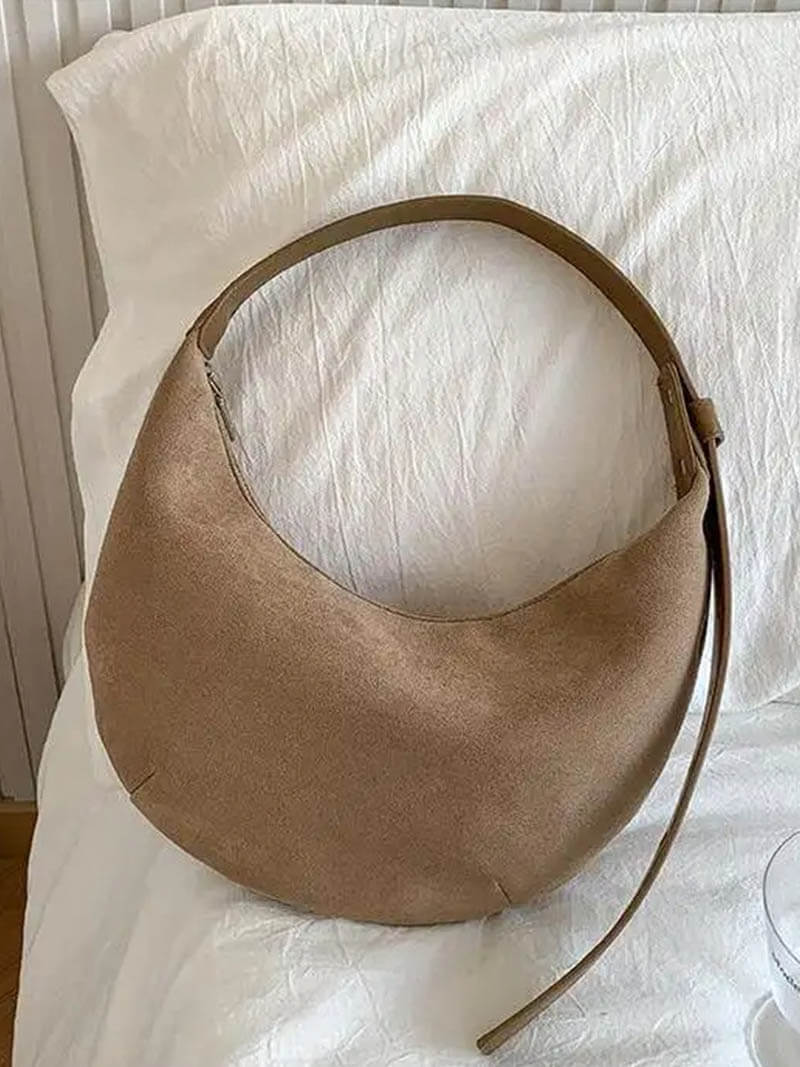Wildledertasche Halbmondform | MOONSTYLE™