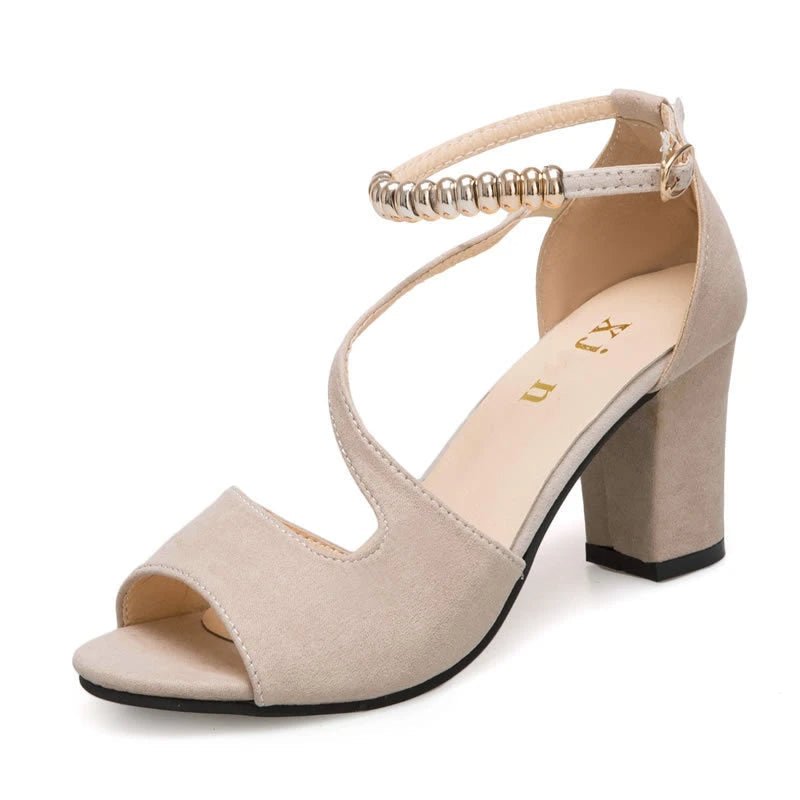Bequeme Orthopädische Sandalen mit Absatz | ALIX