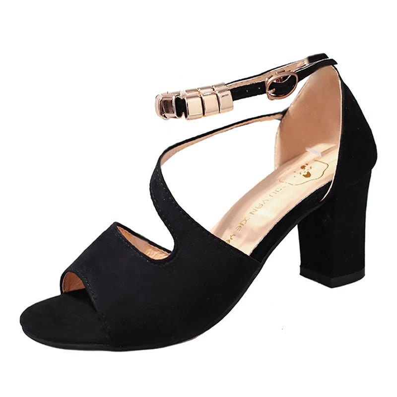 Bequeme Orthopädische Sandalen mit Absatz | ALIX