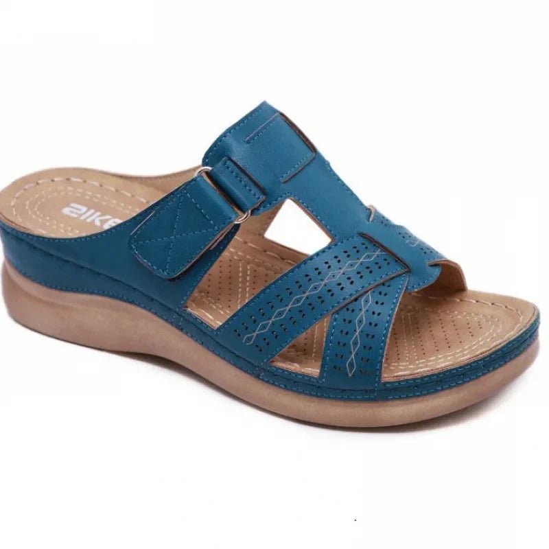 Orthopädische schmerzlindernde Damensandalen | GRACIA