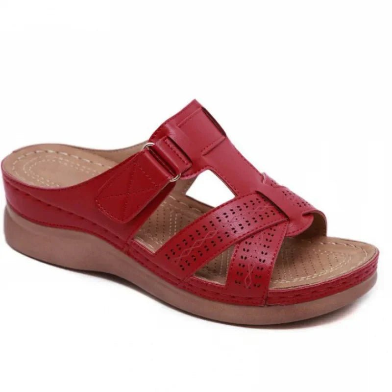 Orthopädische schmerzlindernde Damensandalen | GRACIA