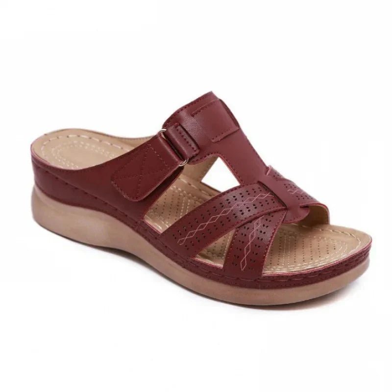 Orthopädische schmerzlindernde Damensandalen | GRACIA