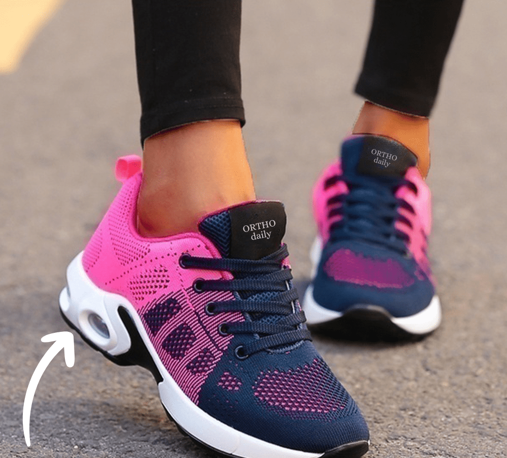 Bequeme Orthopädische Sneaker Damen Empfindliche Füße | SÉVERINE