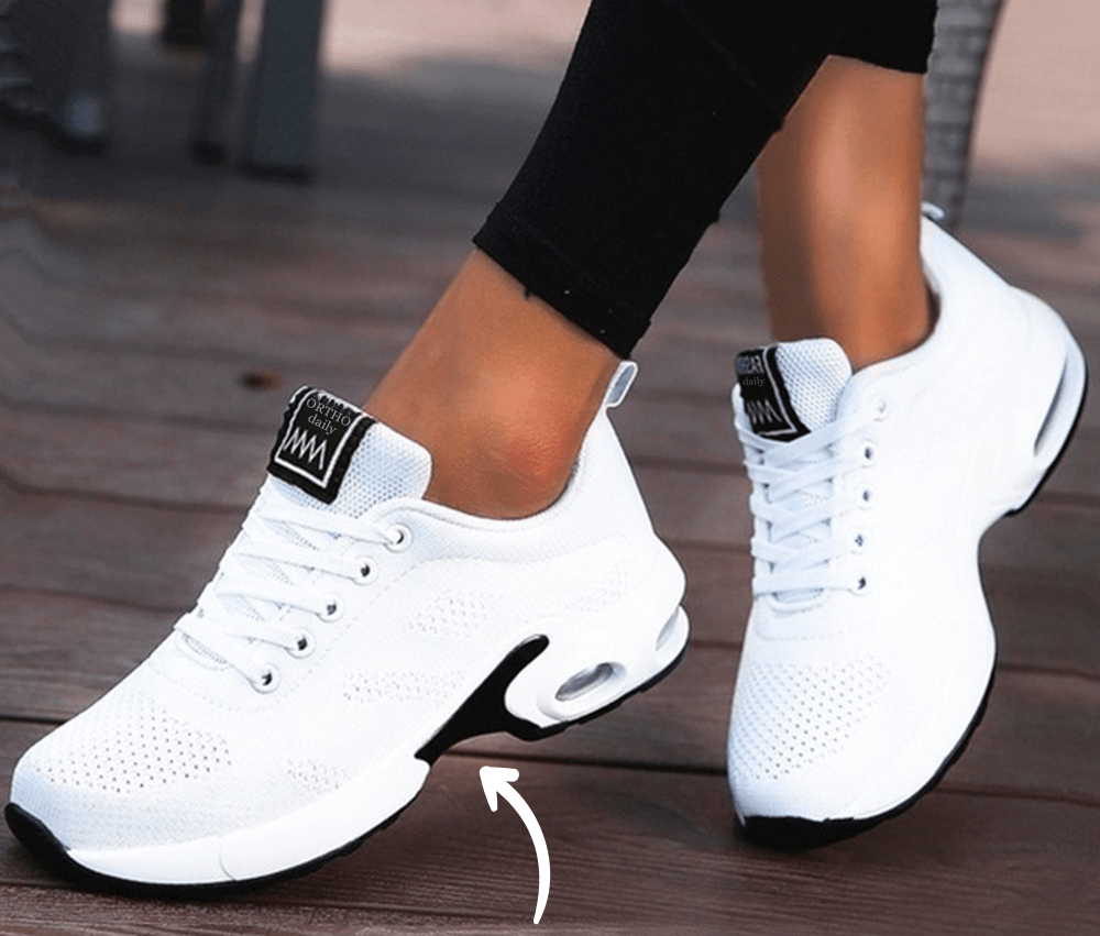 Bequeme Orthopädische Sneaker Damen Empfindliche Füße | SÉVERINE