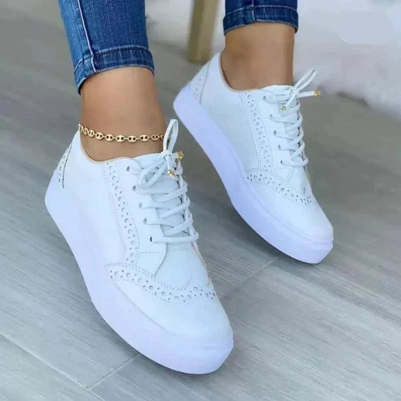 Orthopädische Damensneaker mit dicker Sohle | EASYSTEP™