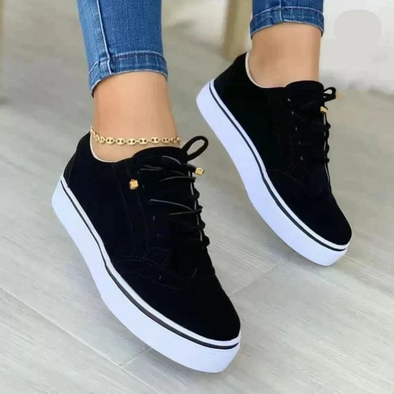 Orthopädische Damensneaker mit dicker Sohle | EASYSTEP™