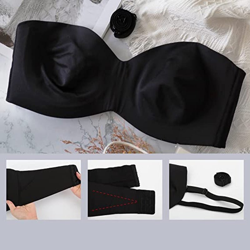 Bandeau-BH mit abnehmbaren Trägern | STRAPFREE™