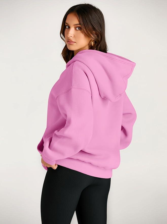 Oversize Kapuzenpullover aus weicher Baumwolle für Damen | COZYWEAR™