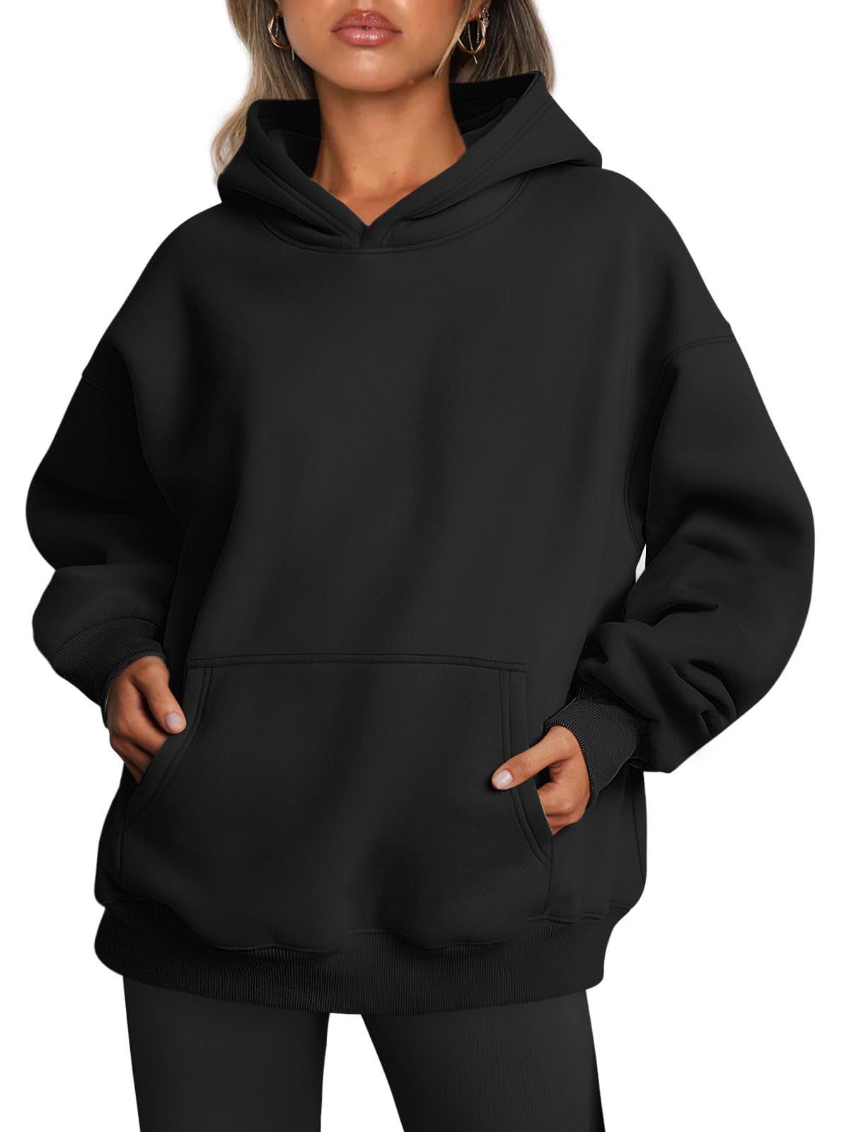 Oversize Kapuzenpullover aus weicher Baumwolle für Damen | COZYWEAR™