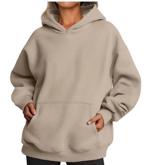 Oversize Kapuzenpullover aus weicher Baumwolle für Damen | COZYWEAR™