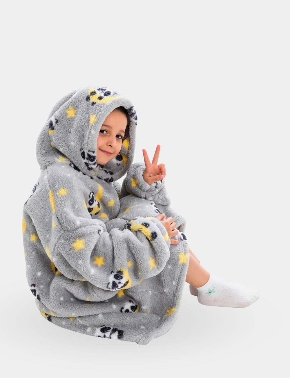 Kuscheliger Panda Fleece-Sweatshirt | COZYPANDA™