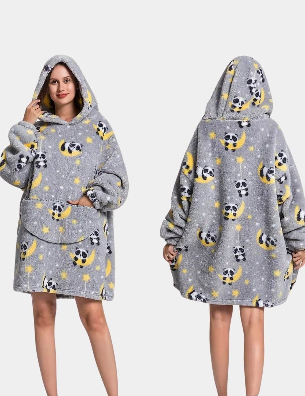 Kuscheliger Panda Fleece-Sweatshirt | COZYPANDA™