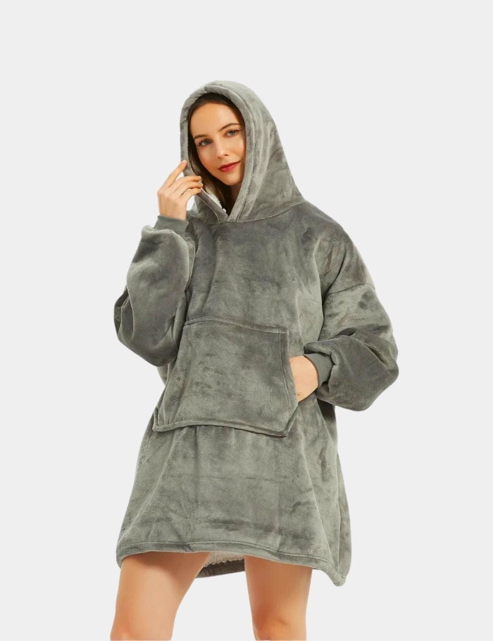 Weicher Fleece-Kapuzenpullover | COZYWEAR™