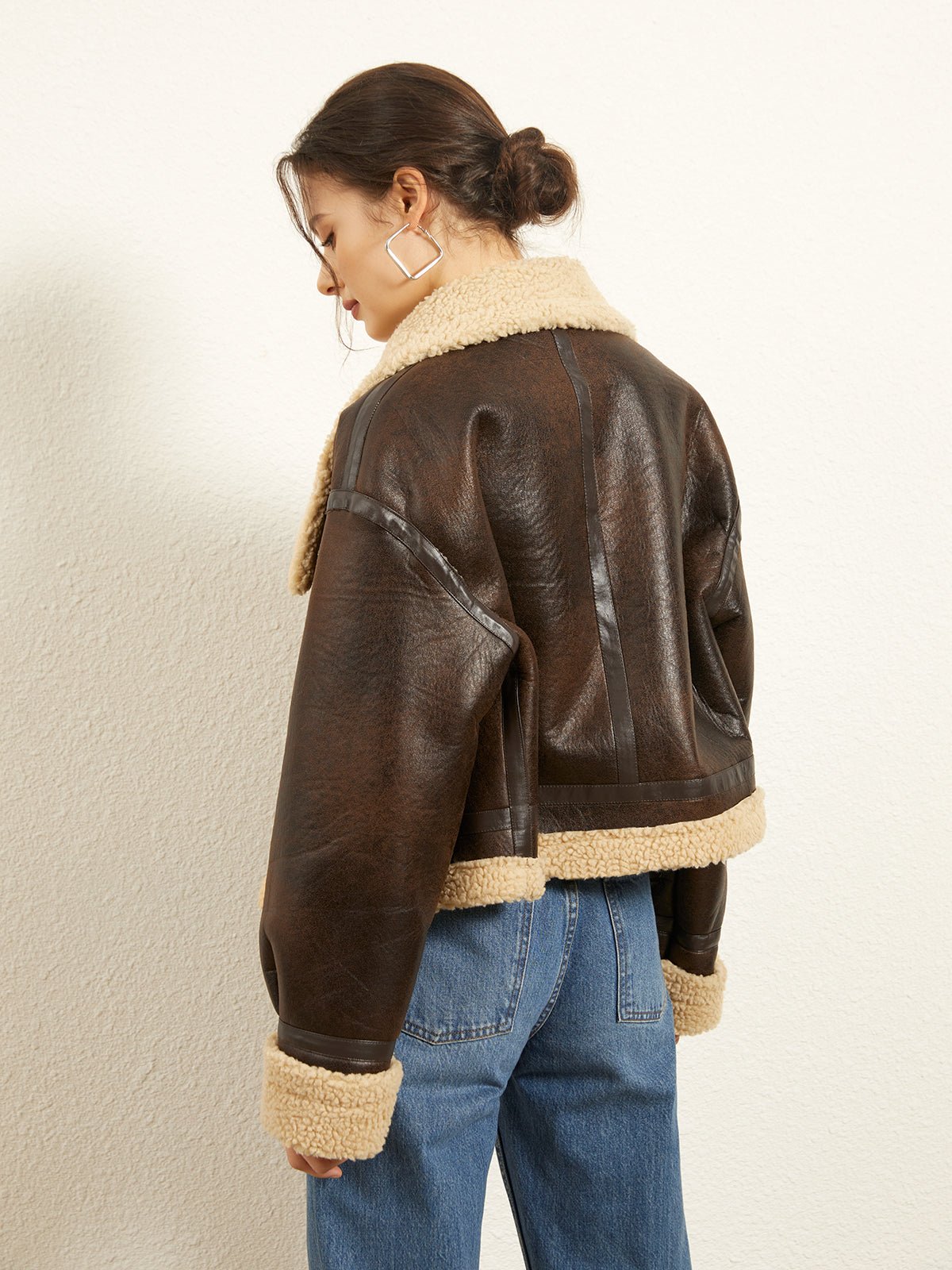 Lederjacke Damen Flieger Gefüttert | WINTERFLY