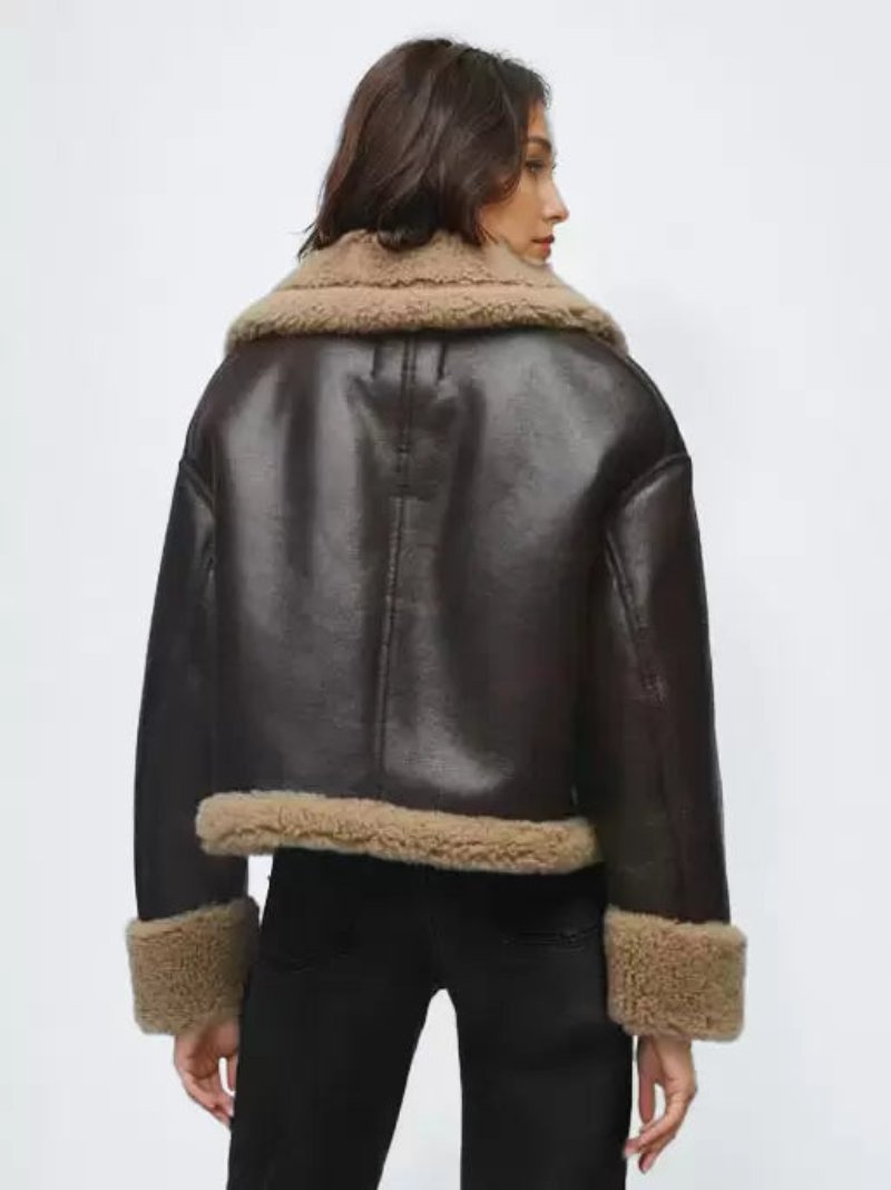 Veste Cuir Femme Avaiateur Myles Boutique FLYGLAM™