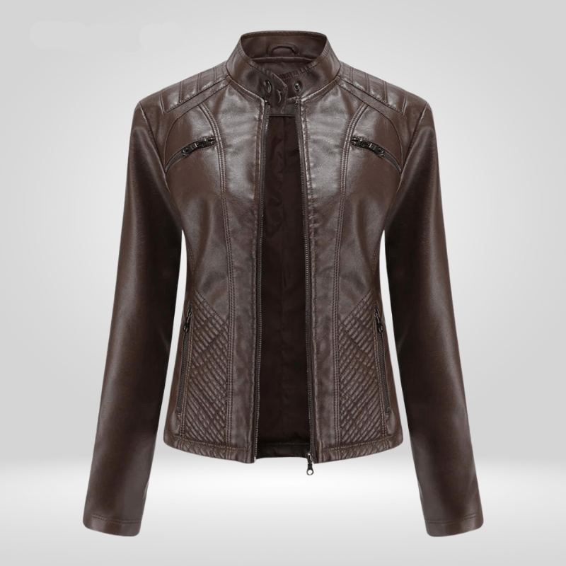 Trendige Damen Lederjacke | ROBYN™