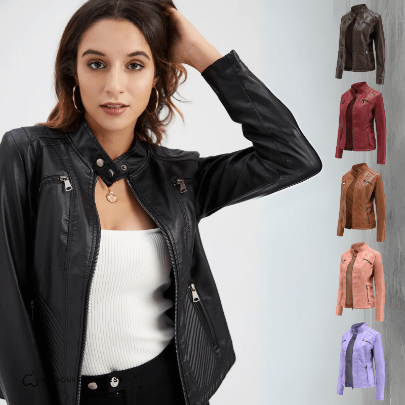 Trendige Damen Lederjacke | ROBYN™