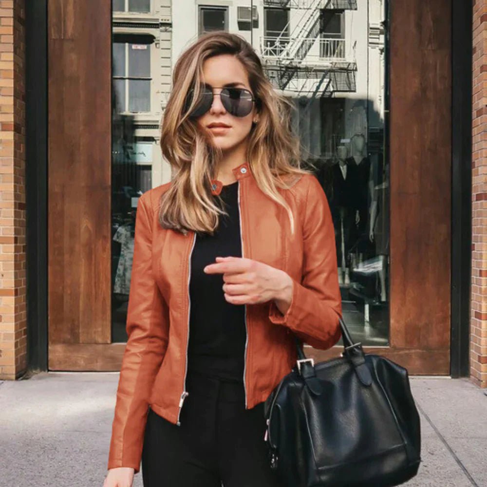 Damen Lederjacke | URBANGLAM™