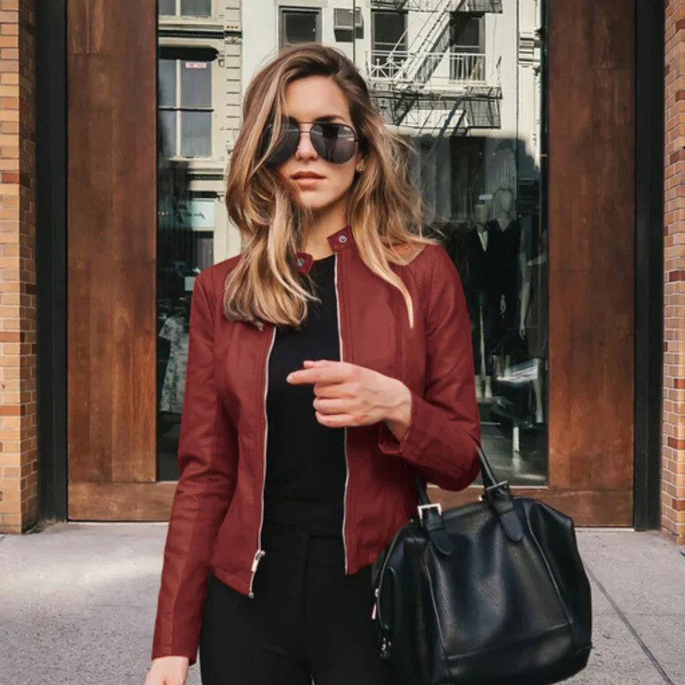 Damen Lederjacke | URBANGLAM™
