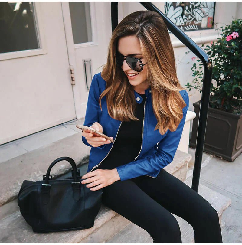 Damen Lederjacke | URBANGLAM™