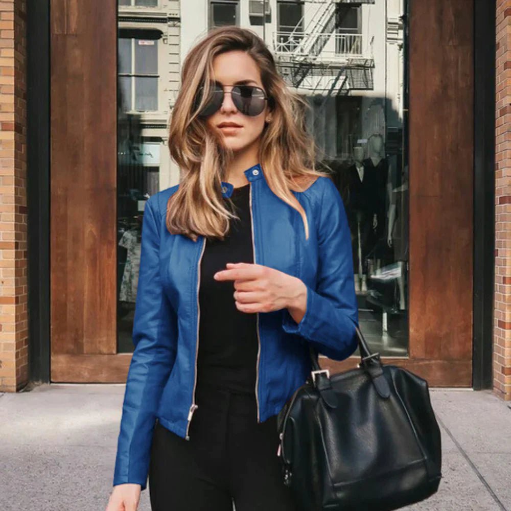 Damen Lederjacke | URBANGLAM™