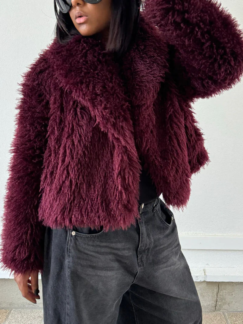 Damen Kunstpelzjacke | FLUFFGLAM™