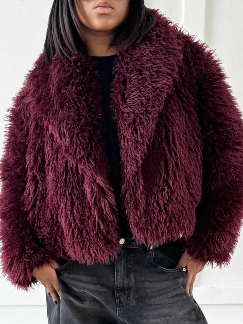 Damen Kunstpelzjacke | FLUFFGLAM™