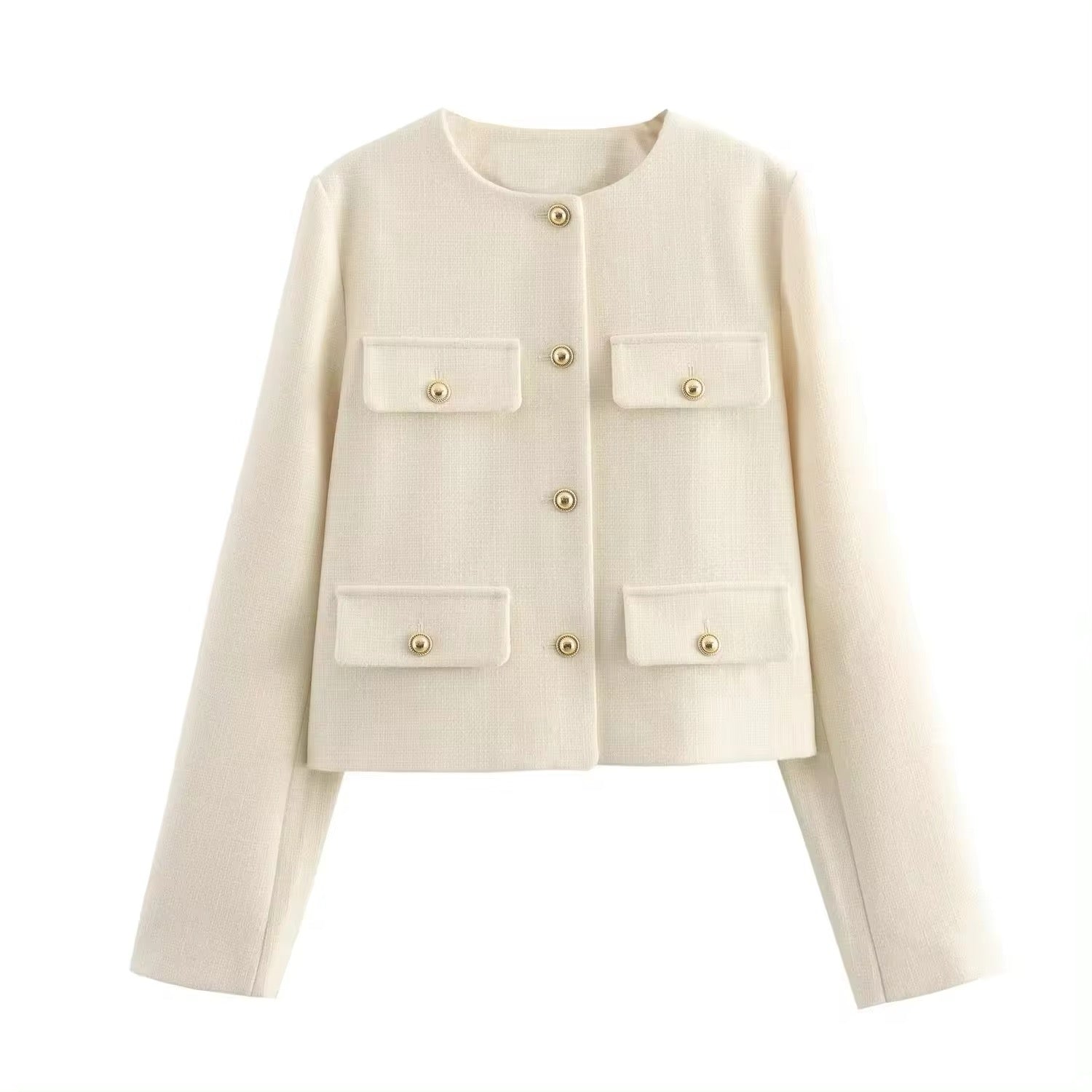 Kurze Minimalistische Damenjacke | SIMPLICITY™