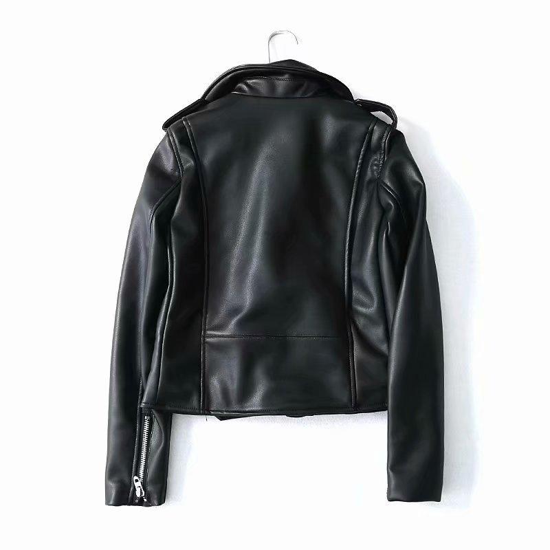 Perfekte Lederjacke mit Reißverschluss für Damen | ROCKGLAM™