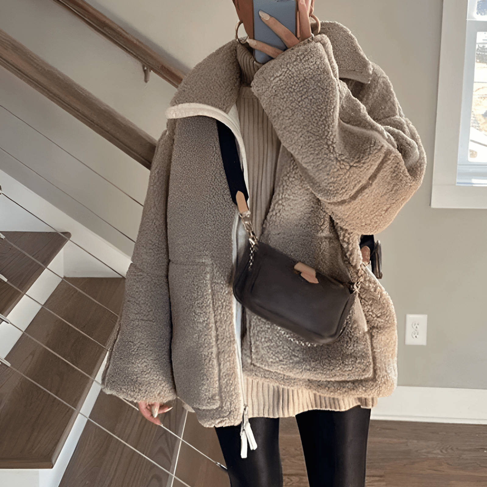 Oversize Fleecejacke Damen | COMFYBEAR™