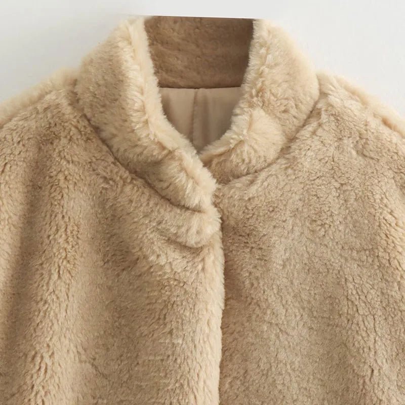 Oversize Fleecejacke Damen | COZYFLUFF™