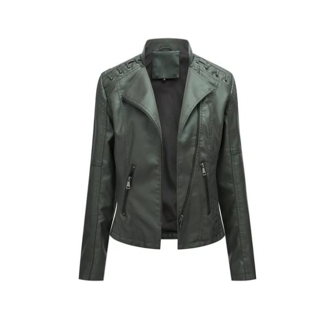 Trendige Damen Kunstlederjacke | GLAMLEATHER™