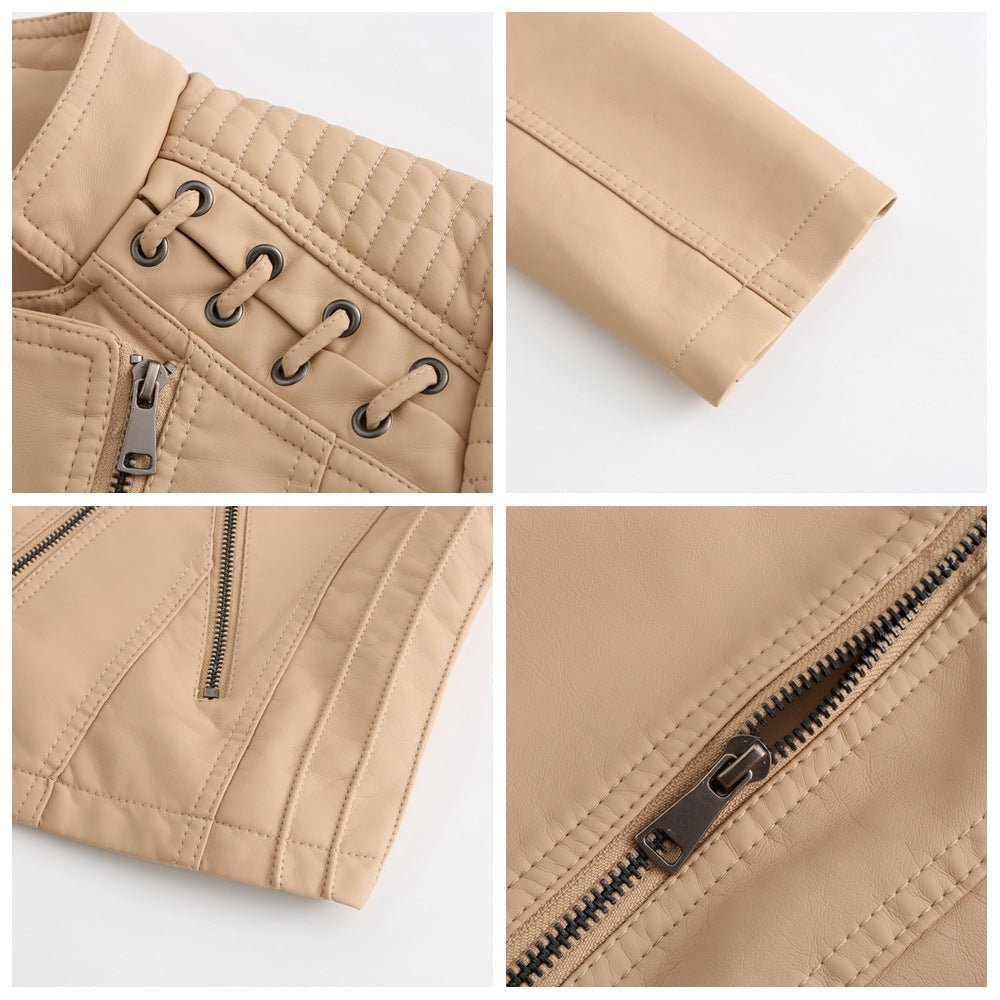Trendige Damen Kunstlederjacke | GLAMLEATHER™