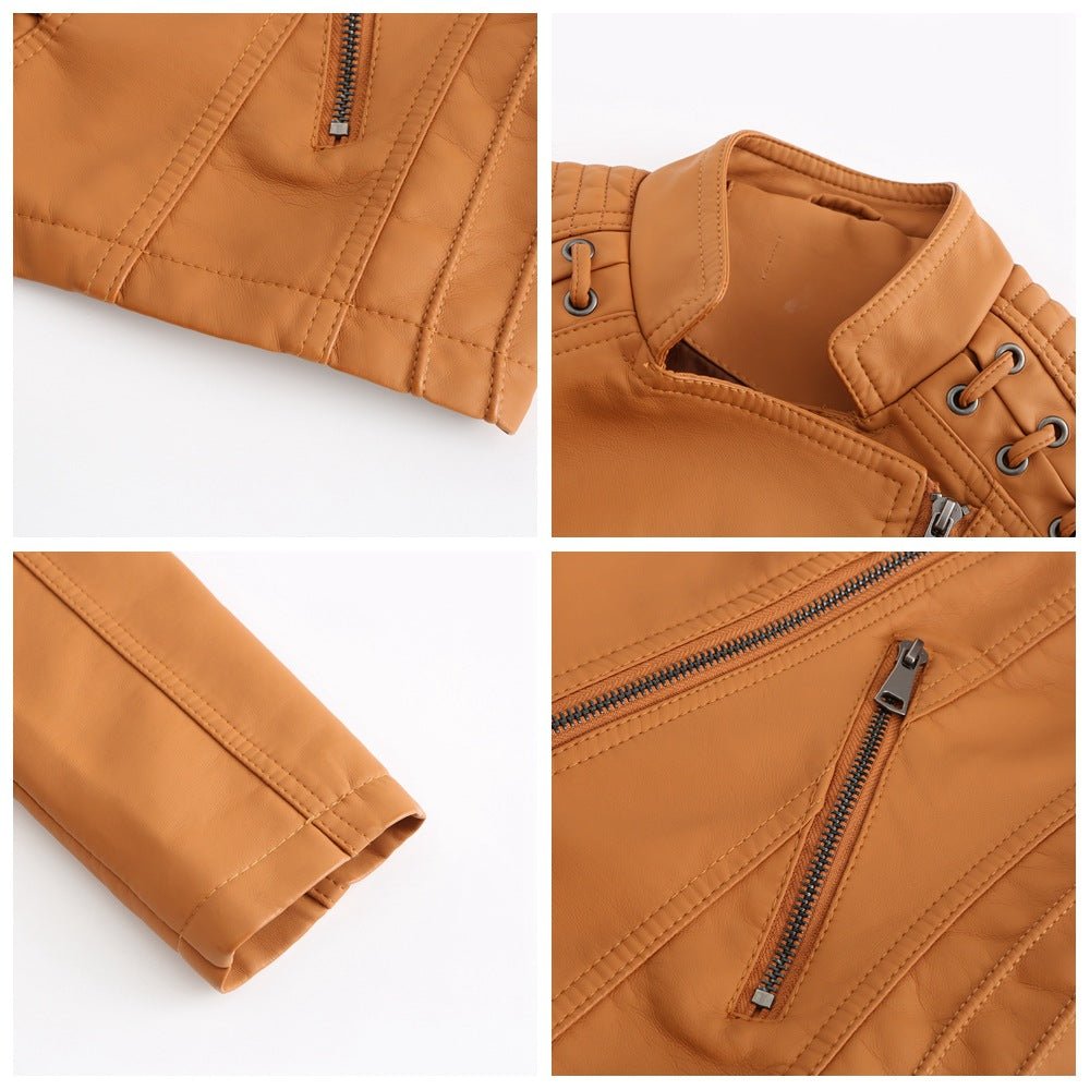 Trendige Damen Kunstlederjacke | GLAMLEATHER™