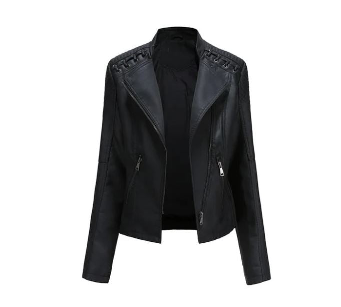 Trendige Damen Kunstlederjacke | GLAMLEATHER™