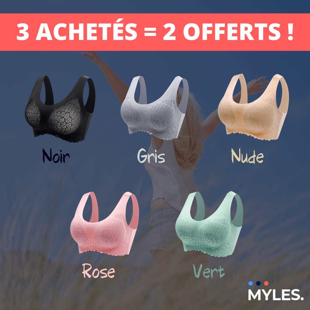 Nahtloser Push-Up-BH ohne Bügel | BRALESS™
