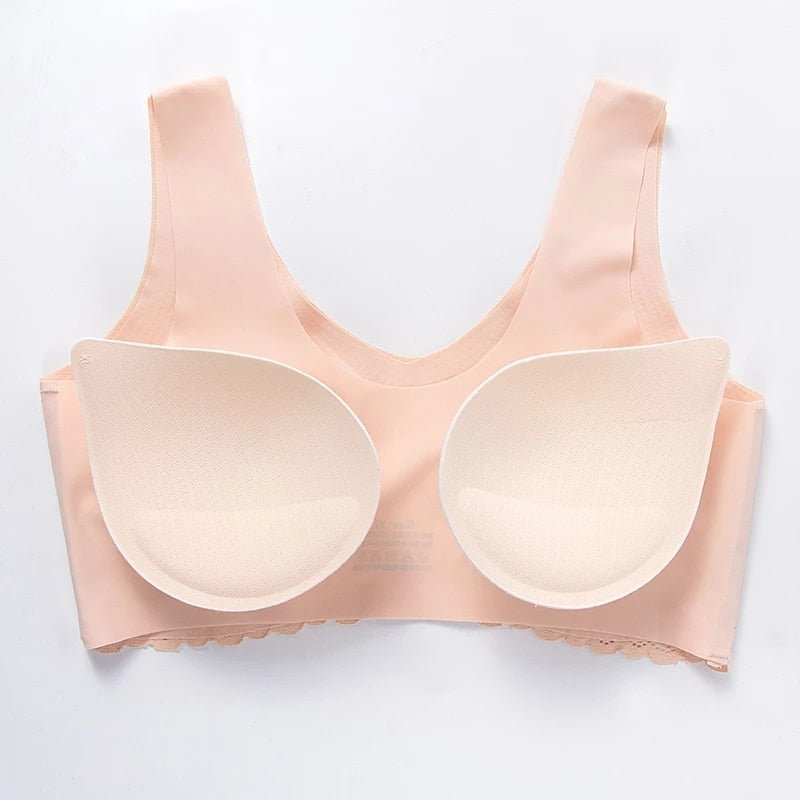 Nahtloser Push-Up-BH ohne Bügel | BRALESS™