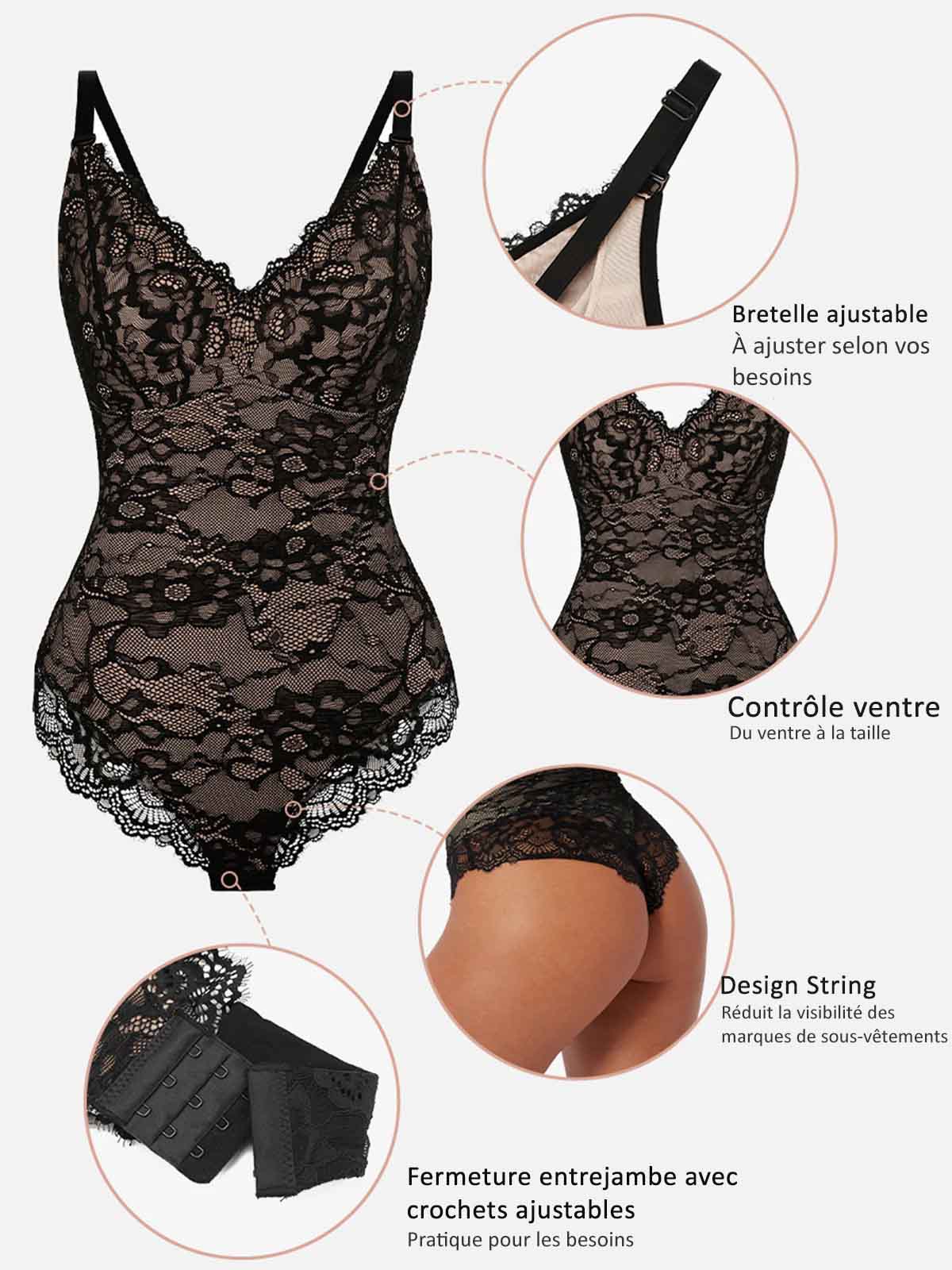 Body mit kompletter Spitze | LACEGLAM™