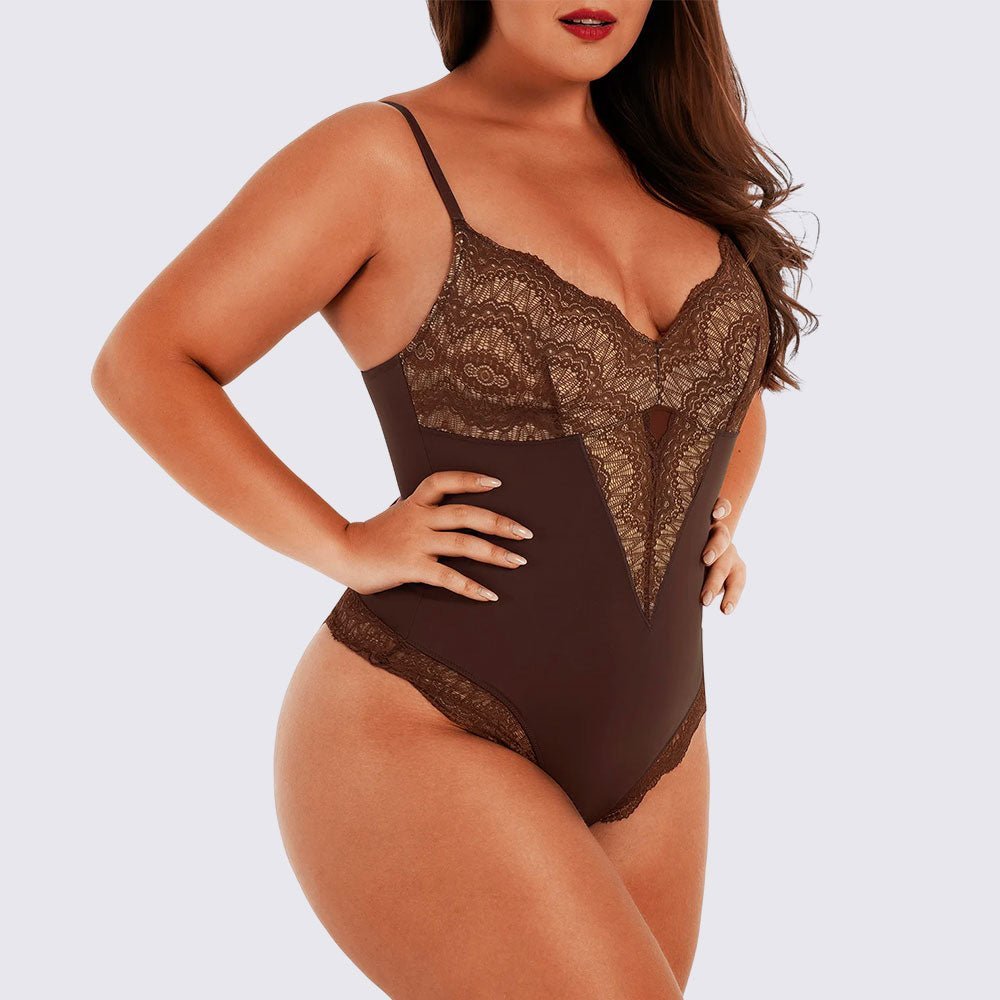 Body mit Spitze | LACEGLAM™