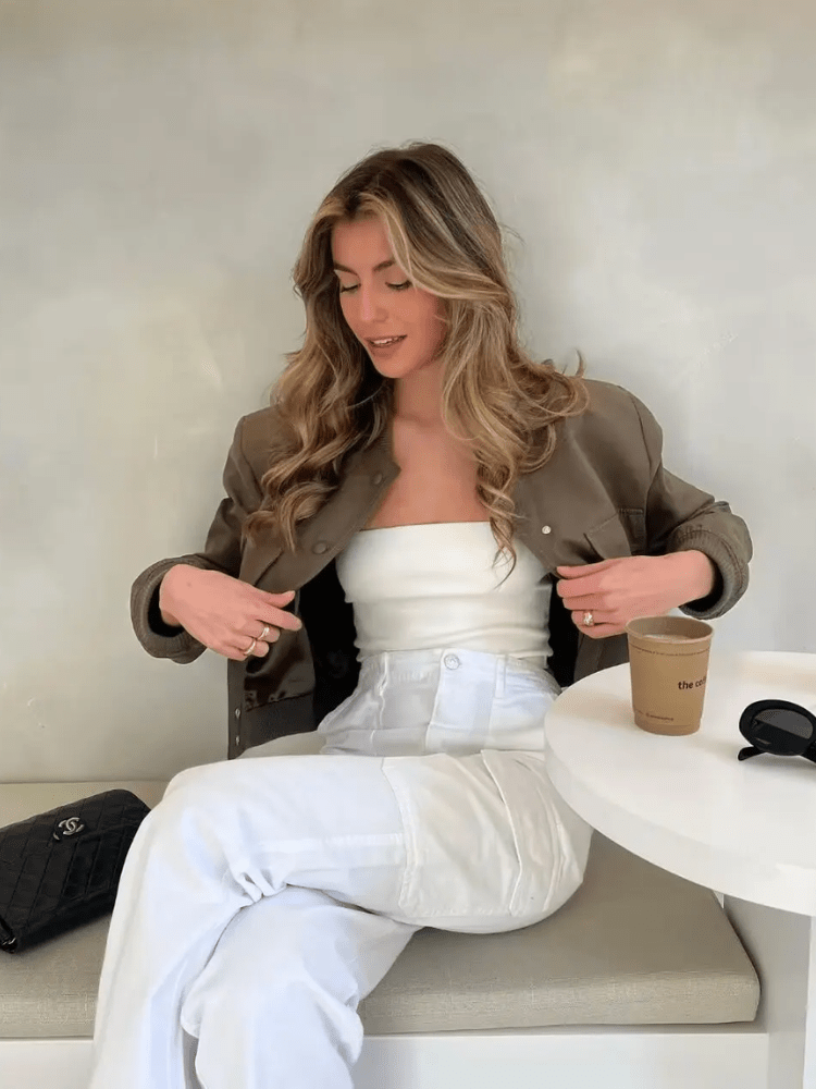 Bomberjacke mit Druckknöpfen | GLAMFIT