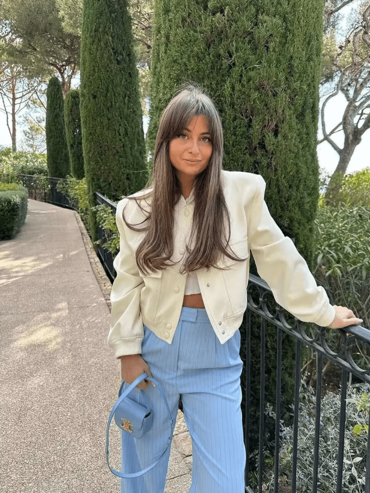 Bomberjacke mit Druckknöpfen | GLAMFIT