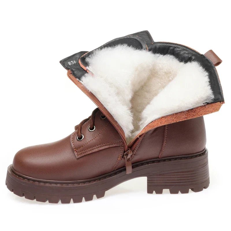 Winterstiefel Echtes Leder | WINTERSTEP™