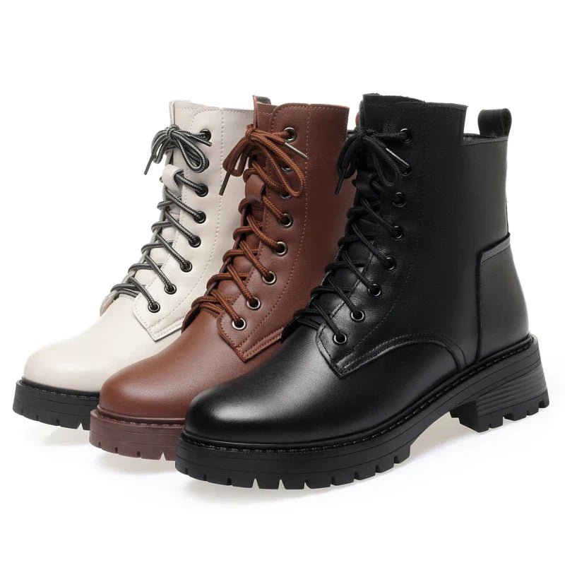 Winterstiefel Echtes Leder | WINTERSTEP™