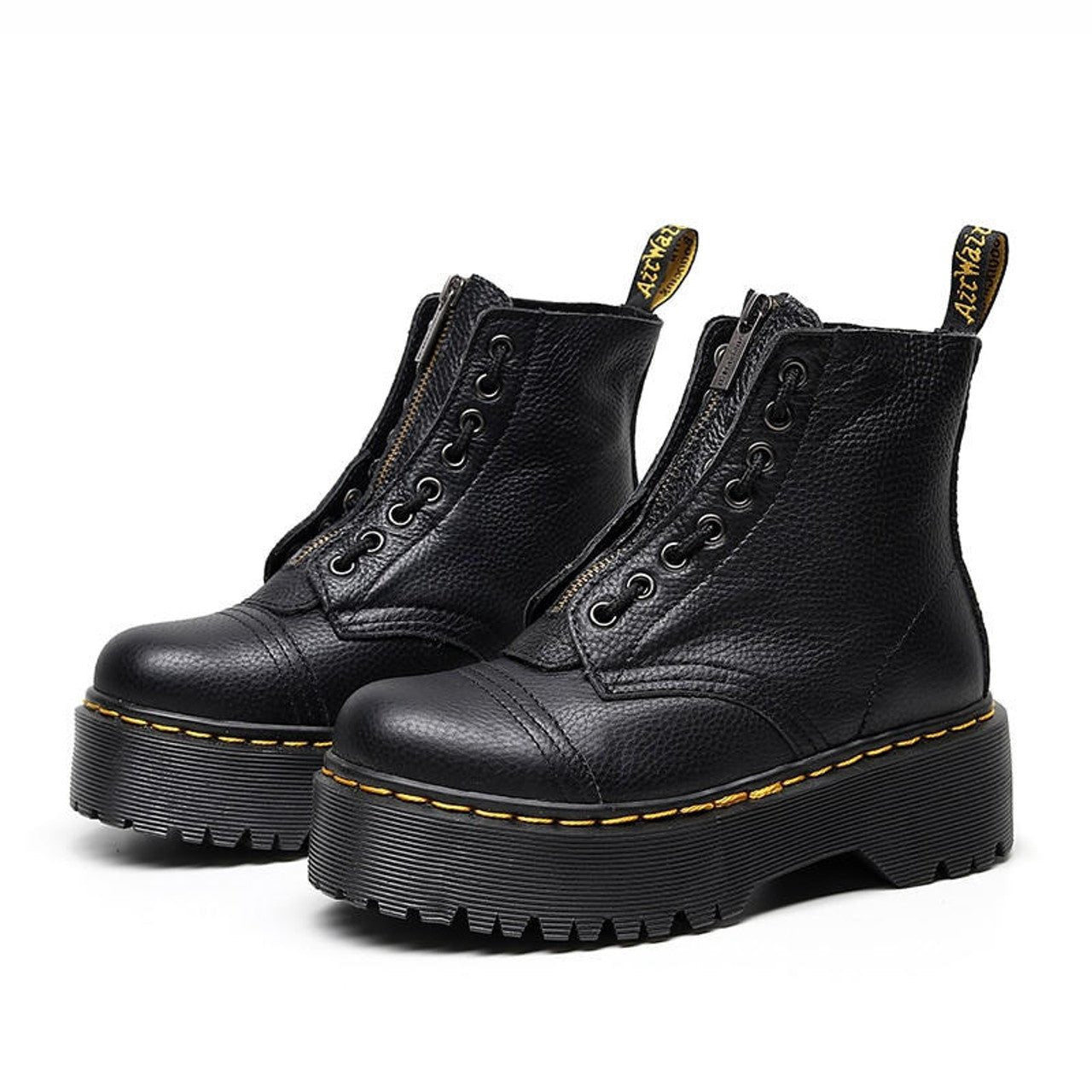 Plateauschuhe aus veganem Leder | RISEBOOTS™
